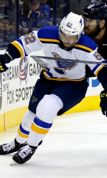 Blues assign seven more players to San Antonio